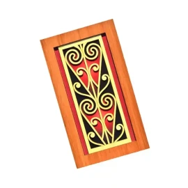Contemporary Māori wall art scroll