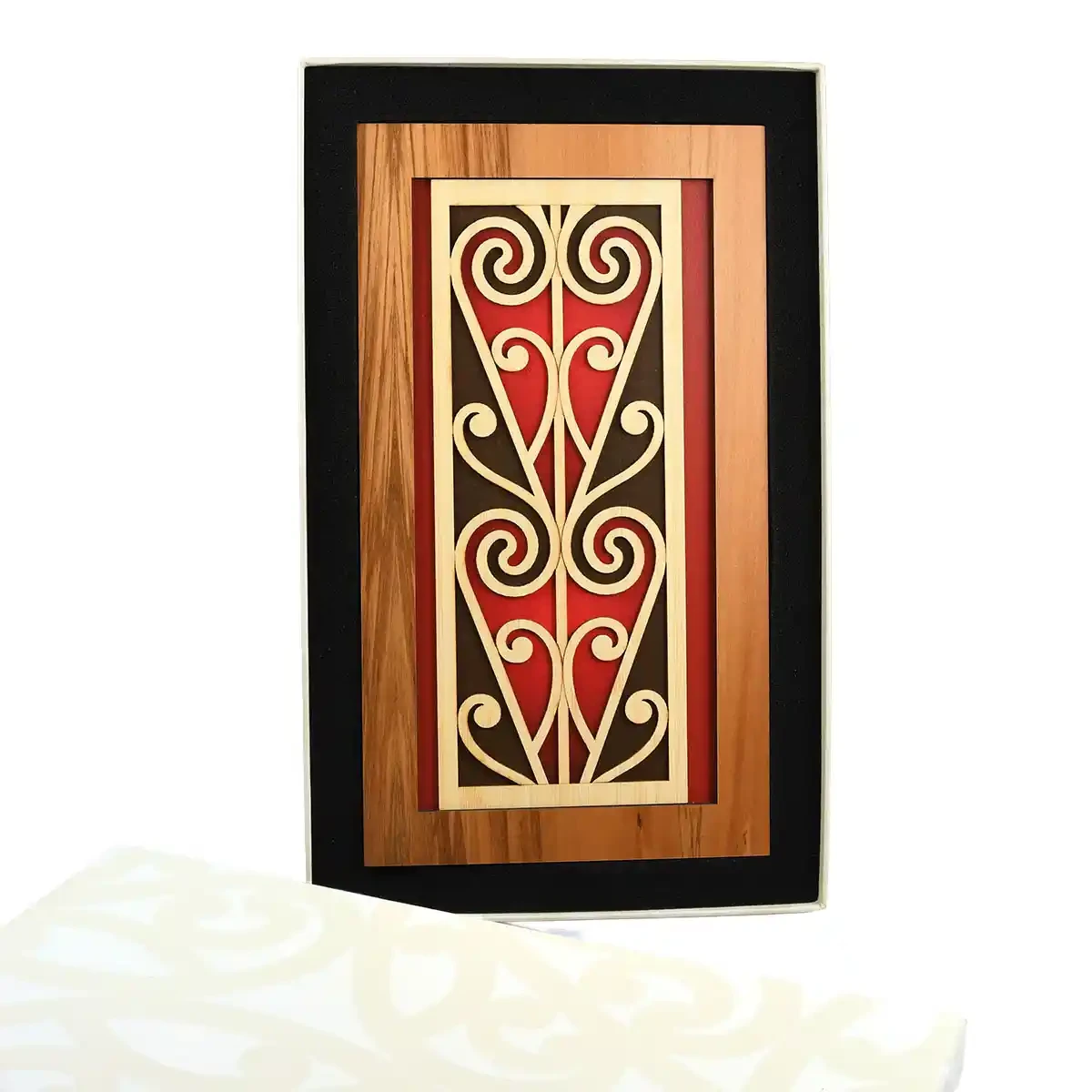 Contemporary Māori wall art scroll