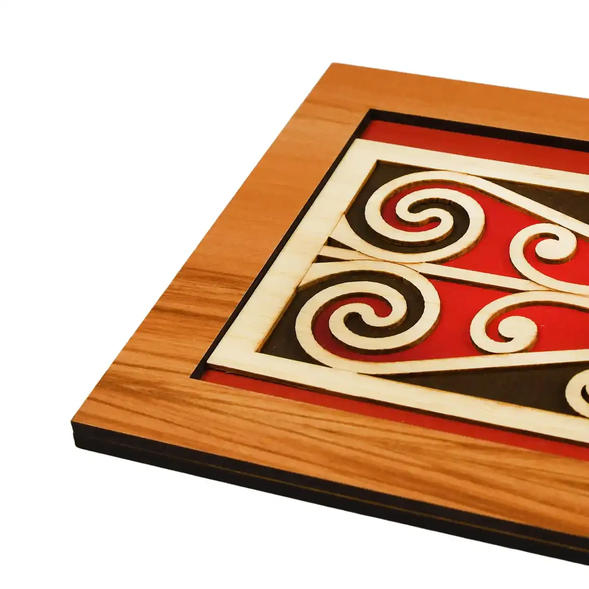 Contemporary Māori wall art scroll