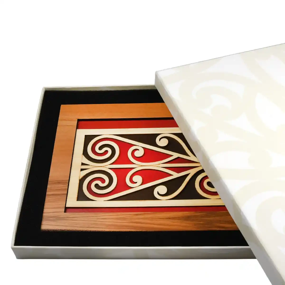 Contemporary Māori wall art scroll