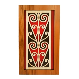 Contemporary Māori wall art scroll