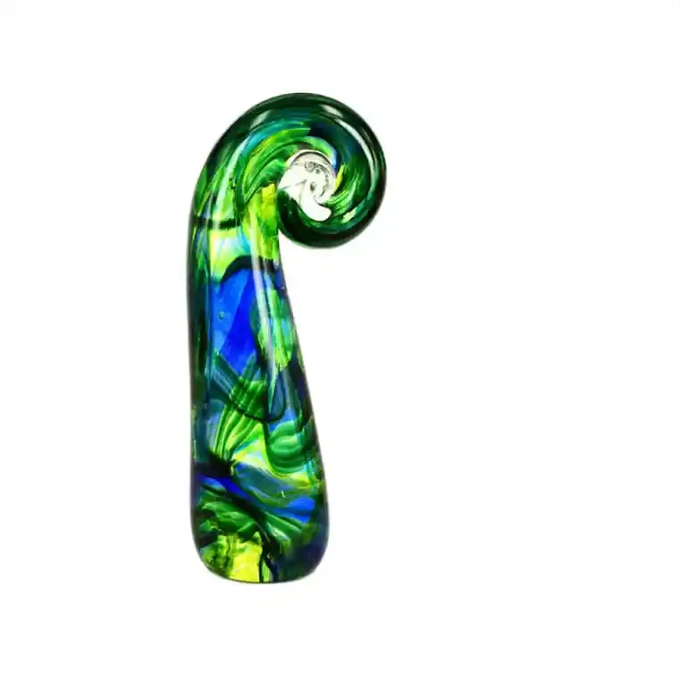 NZ glass koru