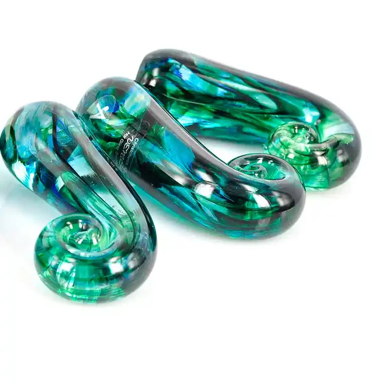 NZ glass koru