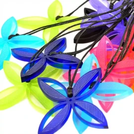 Frangipani pendants