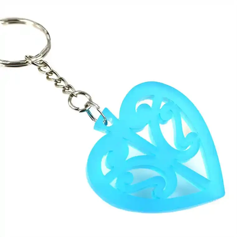 Heart keyrings