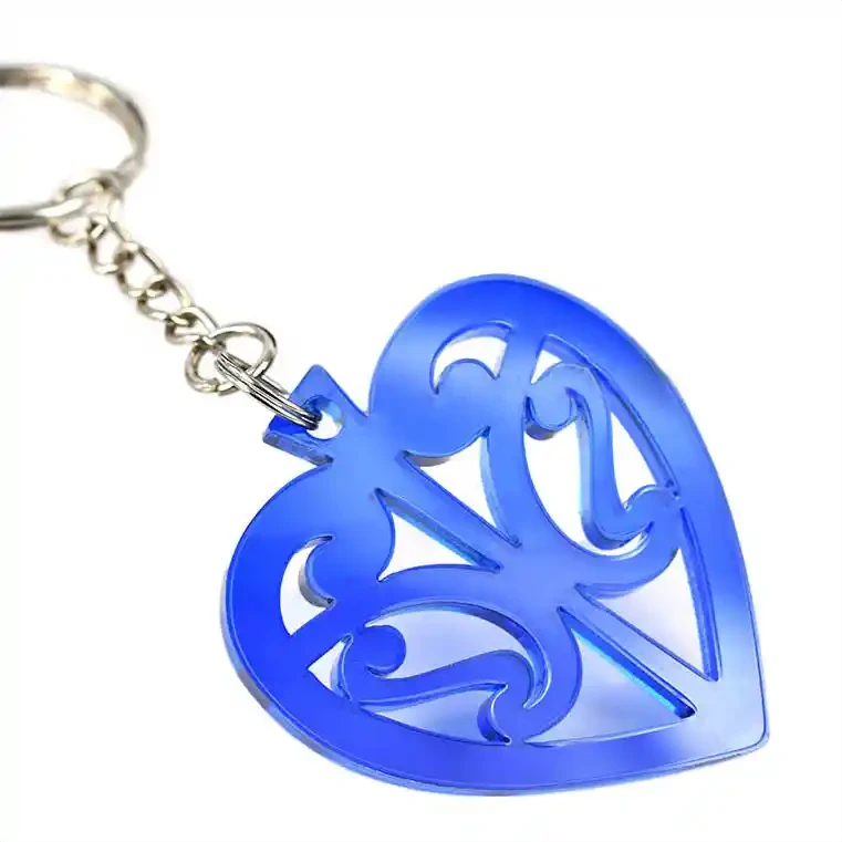 Heart keyrings
