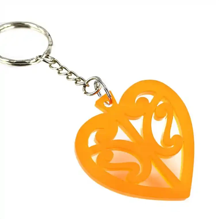 Heart keyrings