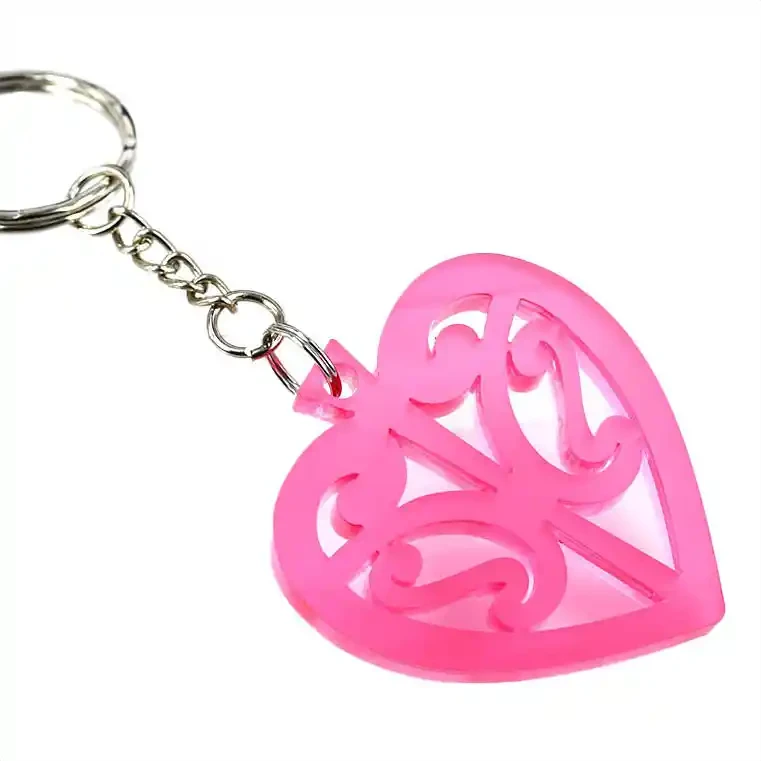 Heart keyrings