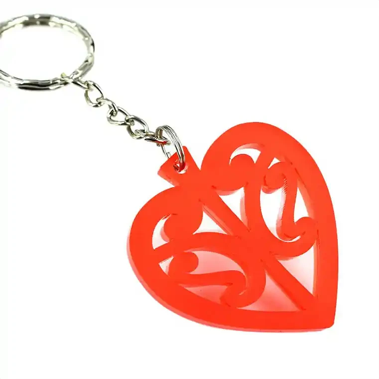 Heart keyrings