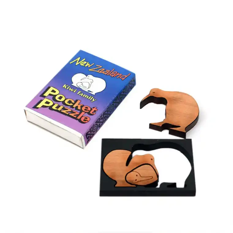 NZ wooden pocket puzzle