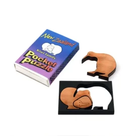 NZ wooden pocket puzzle