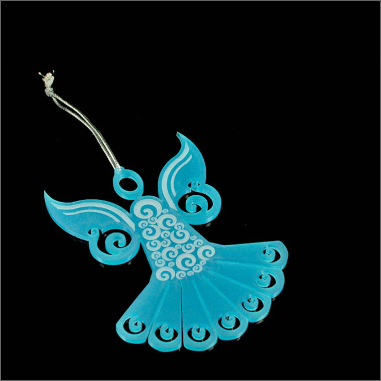 Xmas angels with koru