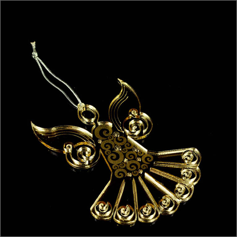 Xmas angels with koru