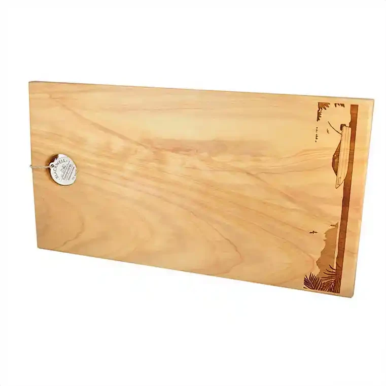 Bread board from macrocarpa wood