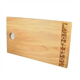 Bread board from macrocarpa wood