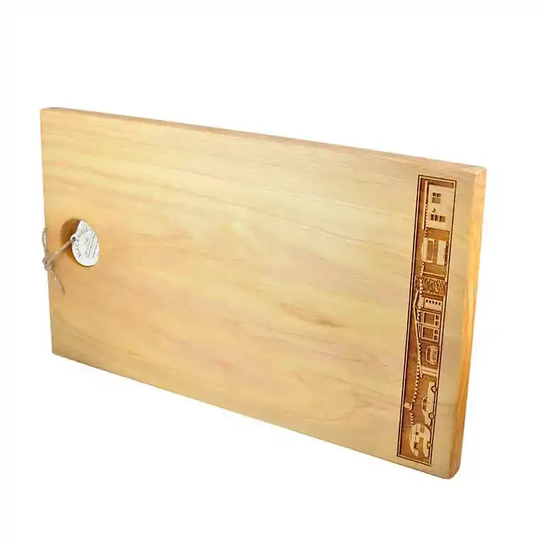 Bread board from macrocarpa wood