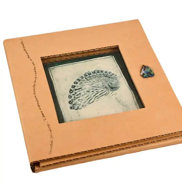 Ceramic tile with paua