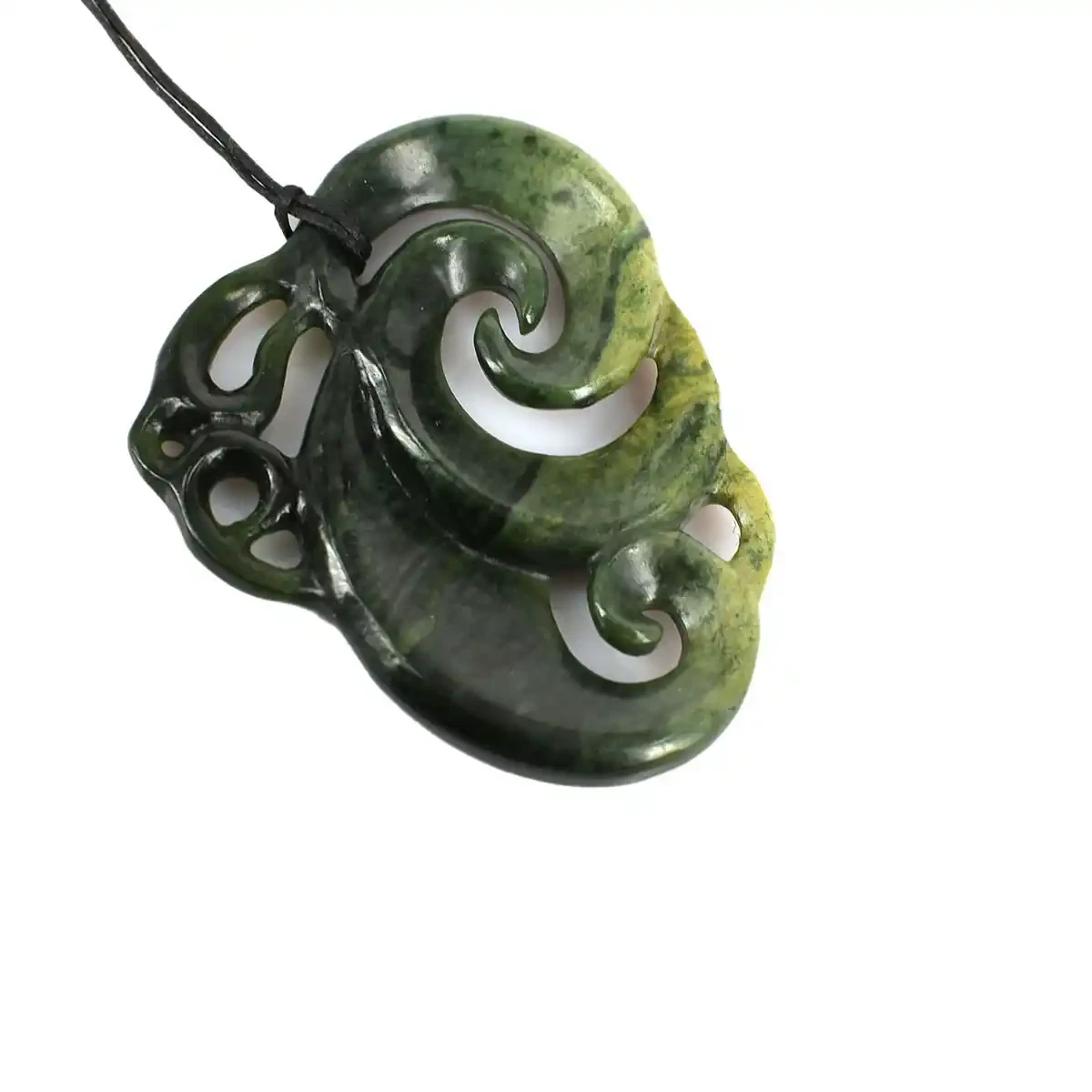 Greenstone manaia pendant