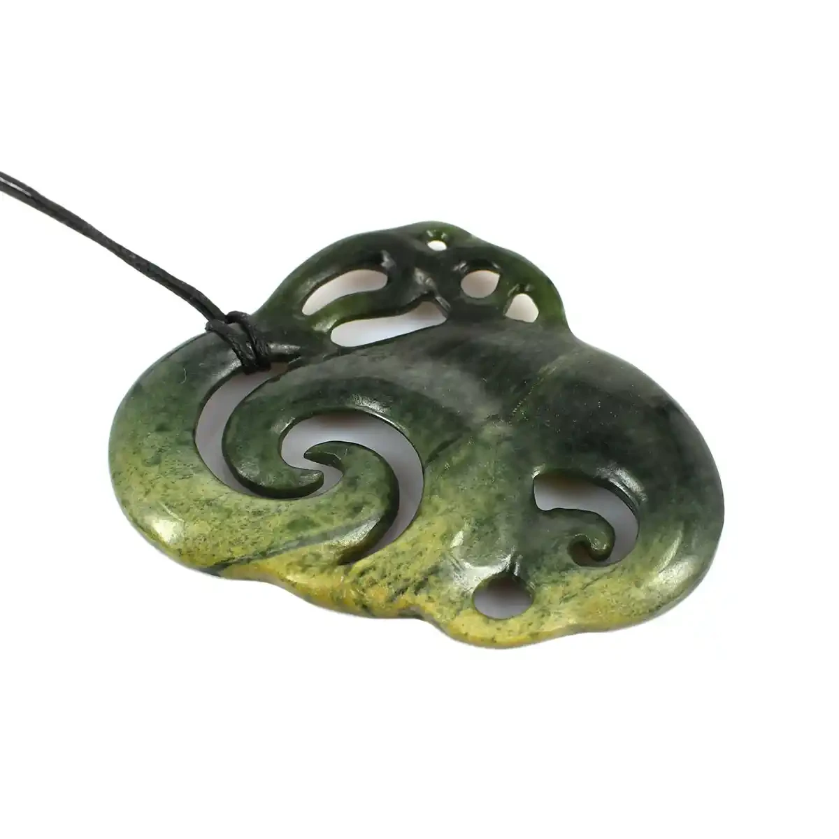 Greenstone manaia pendant