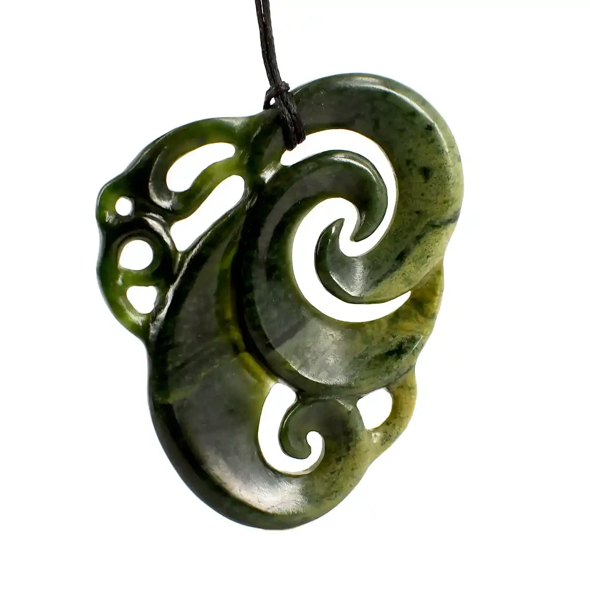 Greenstone manaia pendant