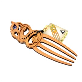 Manaia Maori hair comb