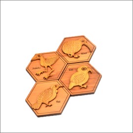 Rimu bird magnets