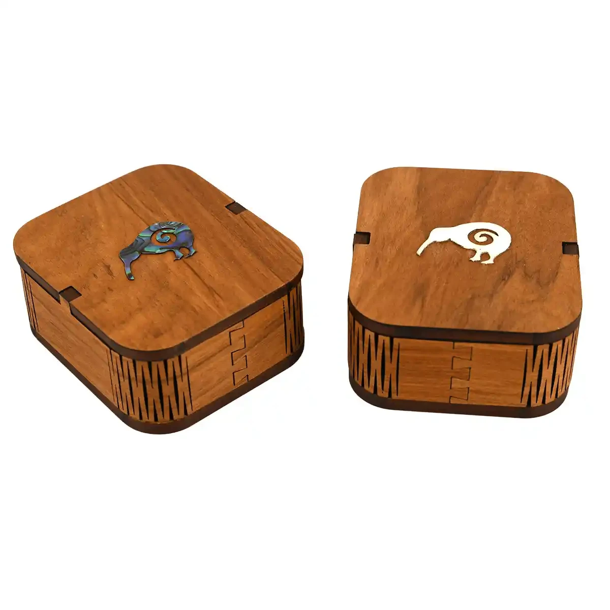 Small rimu gift boxes