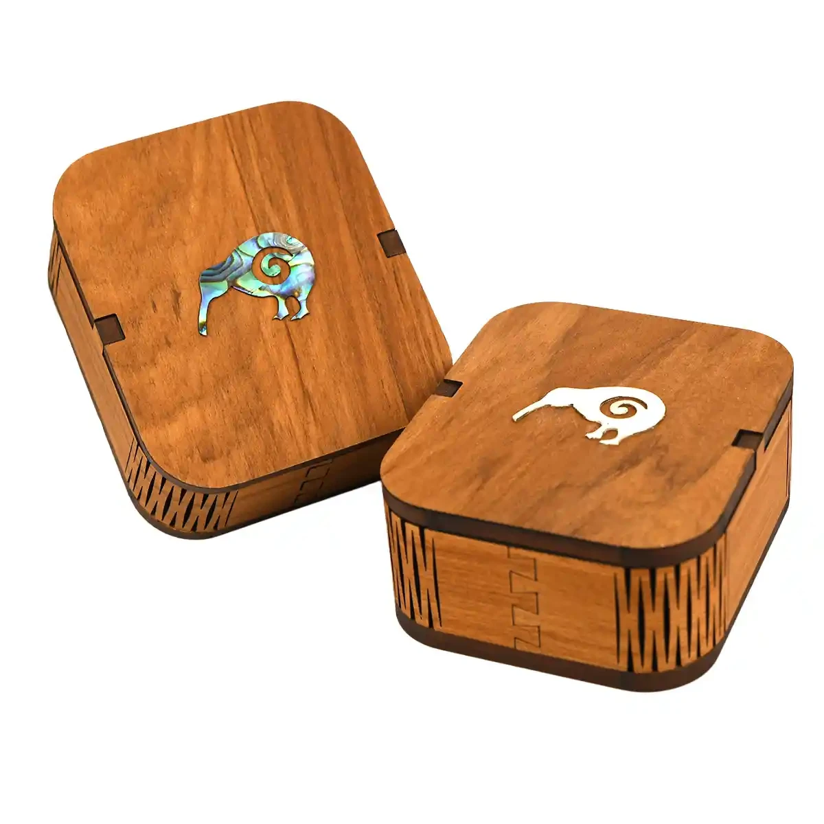 Small rimu gift boxes