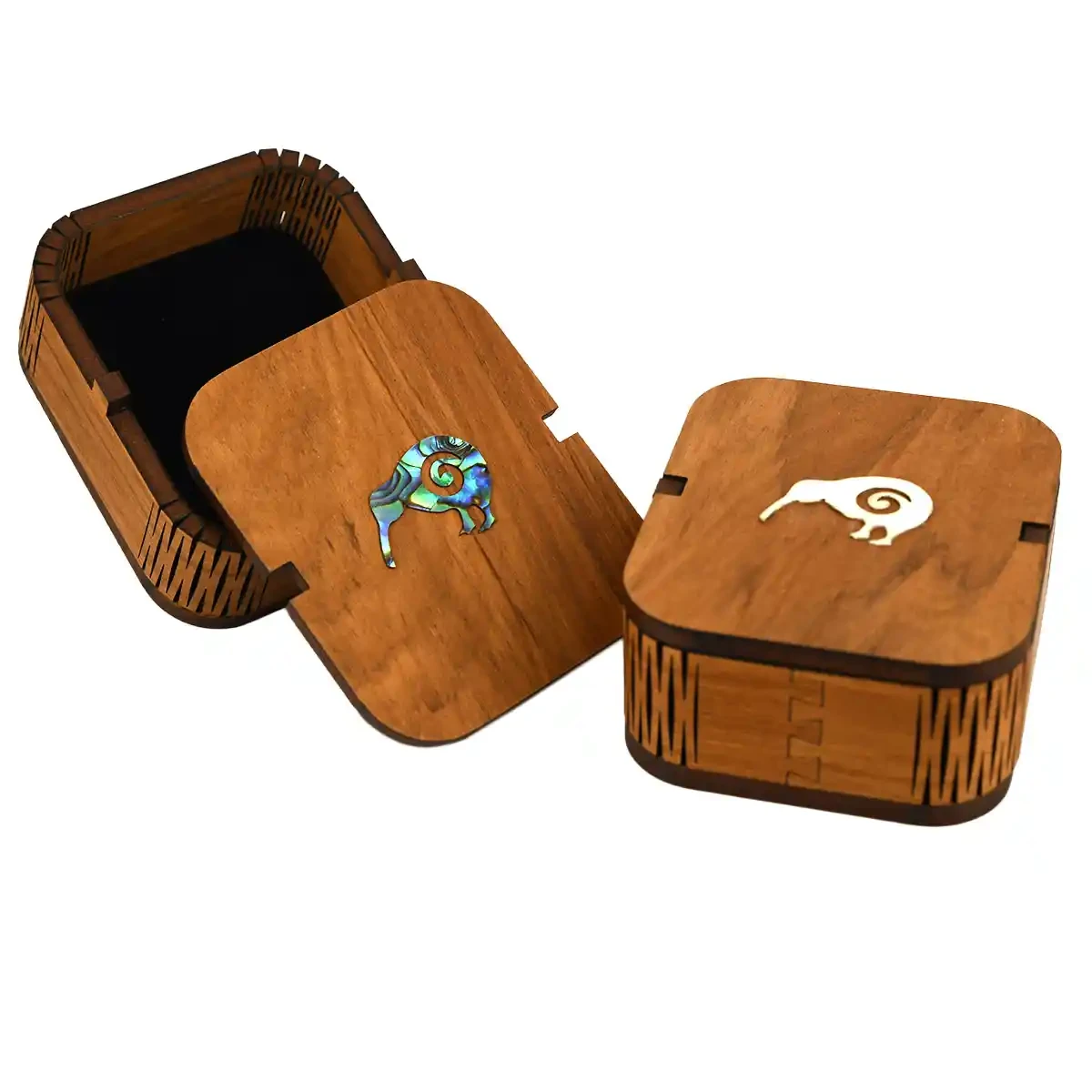 Small rimu gift boxes