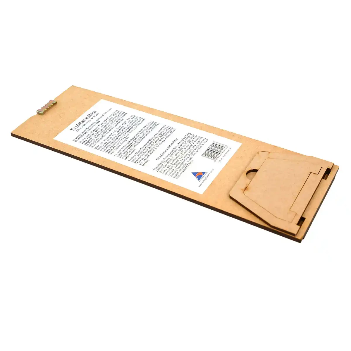 Māori fishhook wall art panel