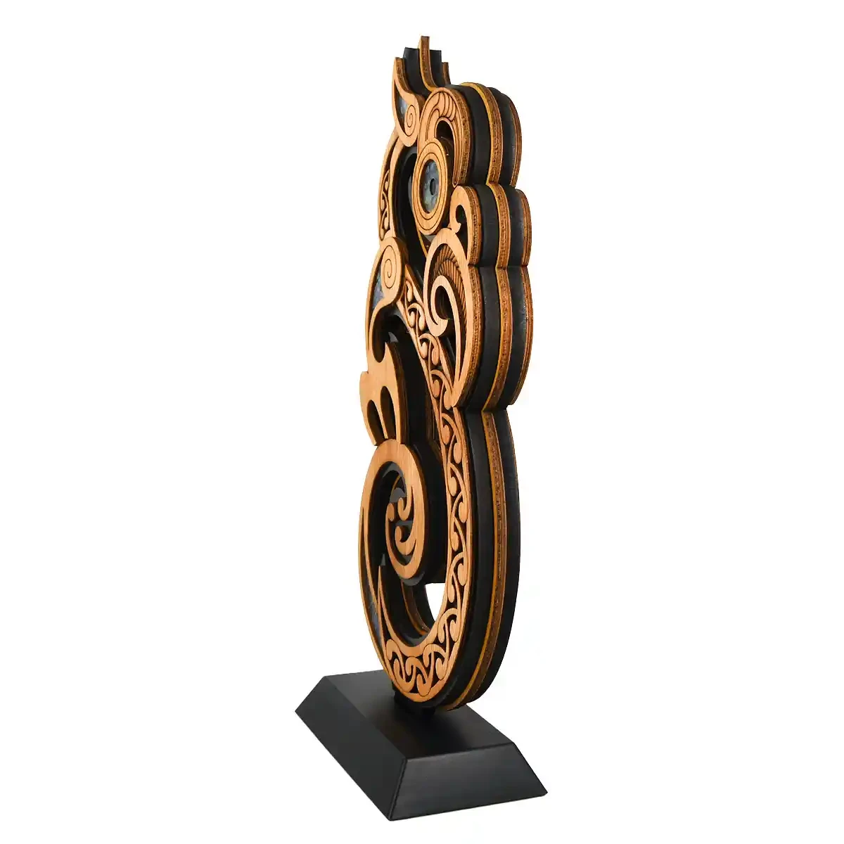 Double-sided Māori Manaia trophy