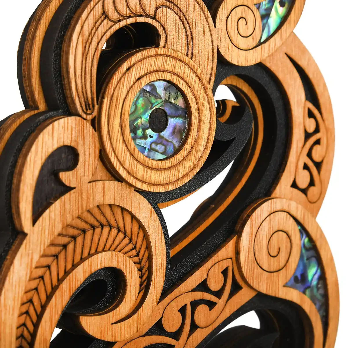 Double-sided Māori Manaia trophy