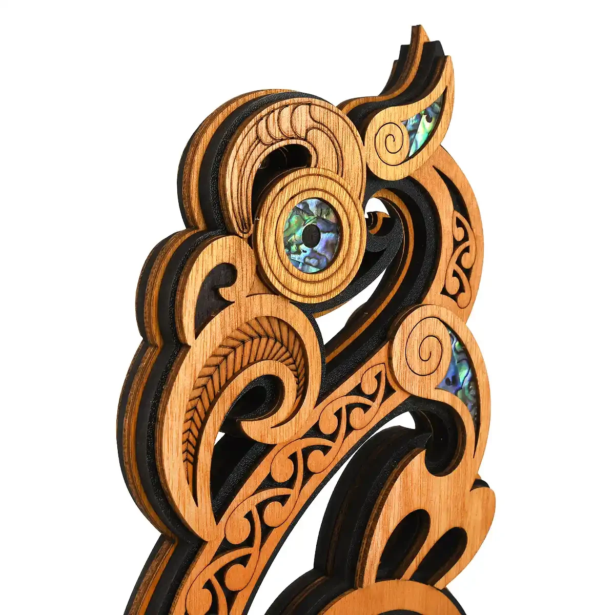 Double-sided Māori Manaia trophy