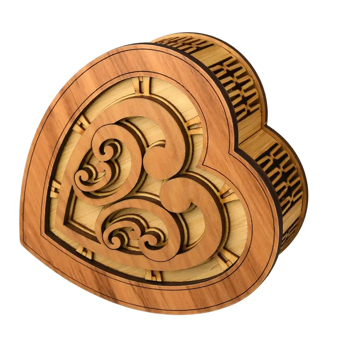 Heart shaped giftbox with koru