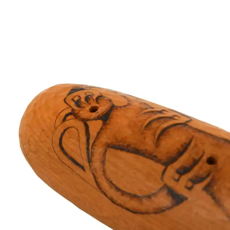 Māori koauau with manaia