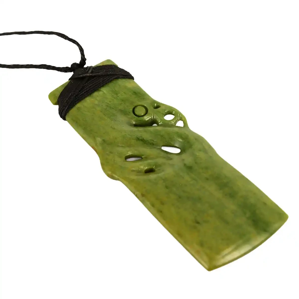 Greenstone pounamu toki with manaia