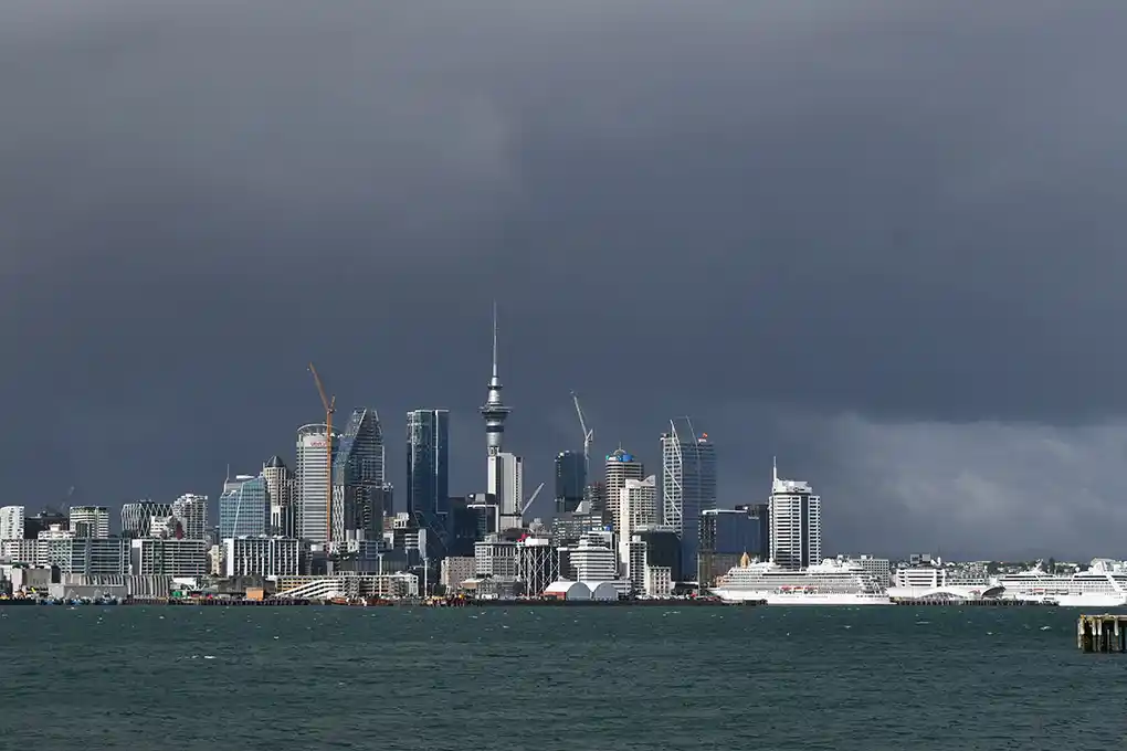 Yachts and Auckland city