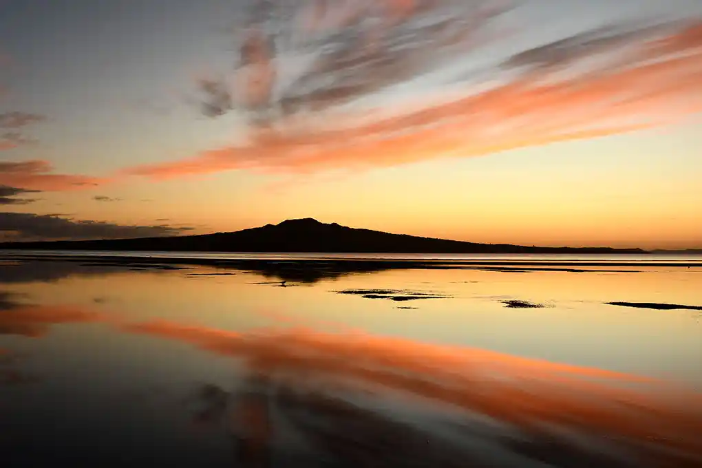 Rangitoto Island, sunrise