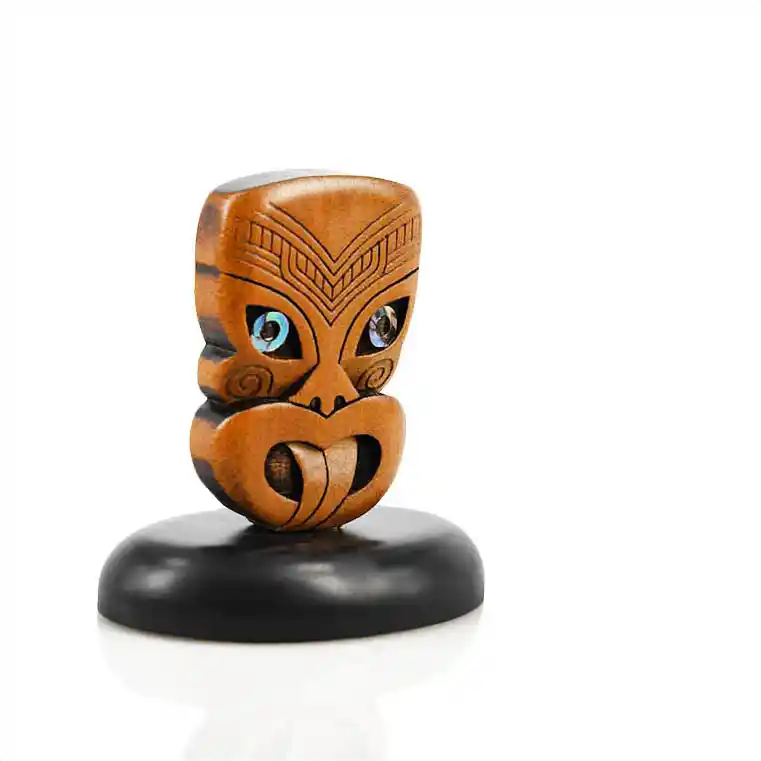 Wheku carving. Free standing Maori carving.