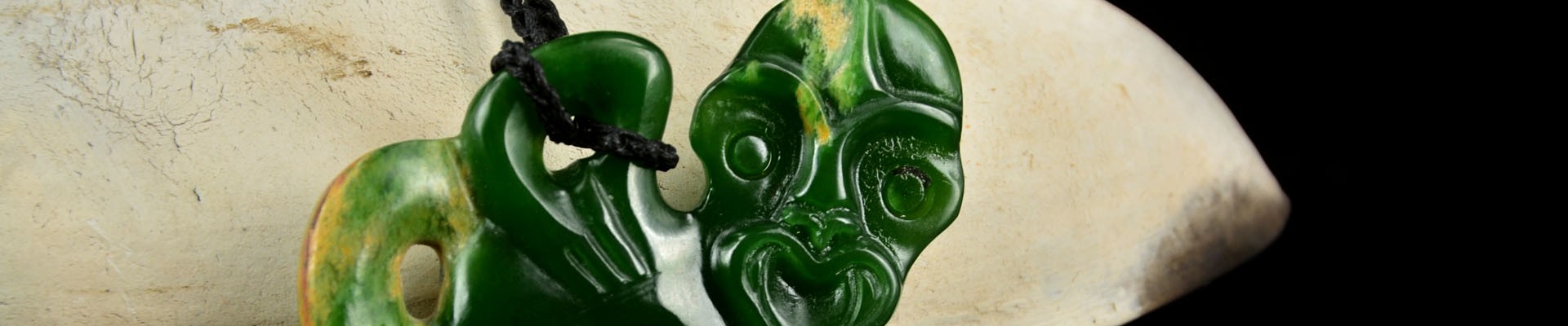 Pounamu carvings