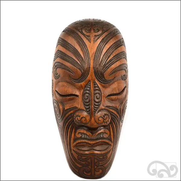 Maori moko mask